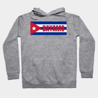 Bayamo City in Cuban Flag Hoodie